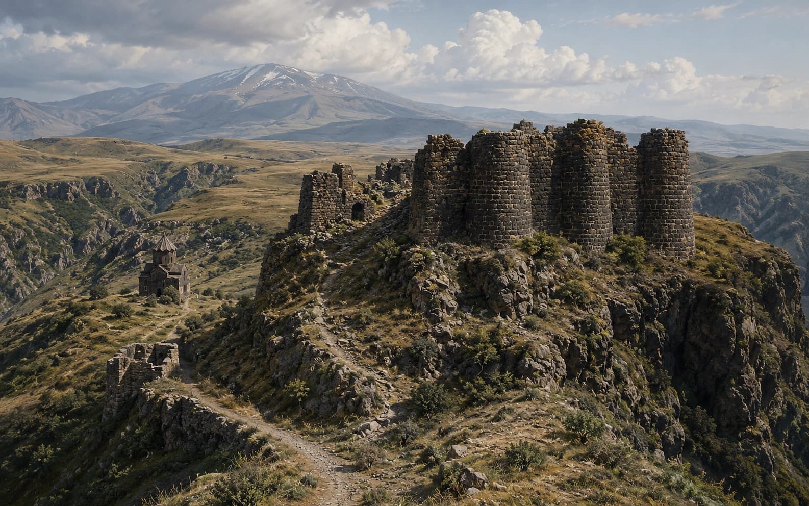 Նկարազարդում «Ամբերդ ամրոց» հոդվածի համար