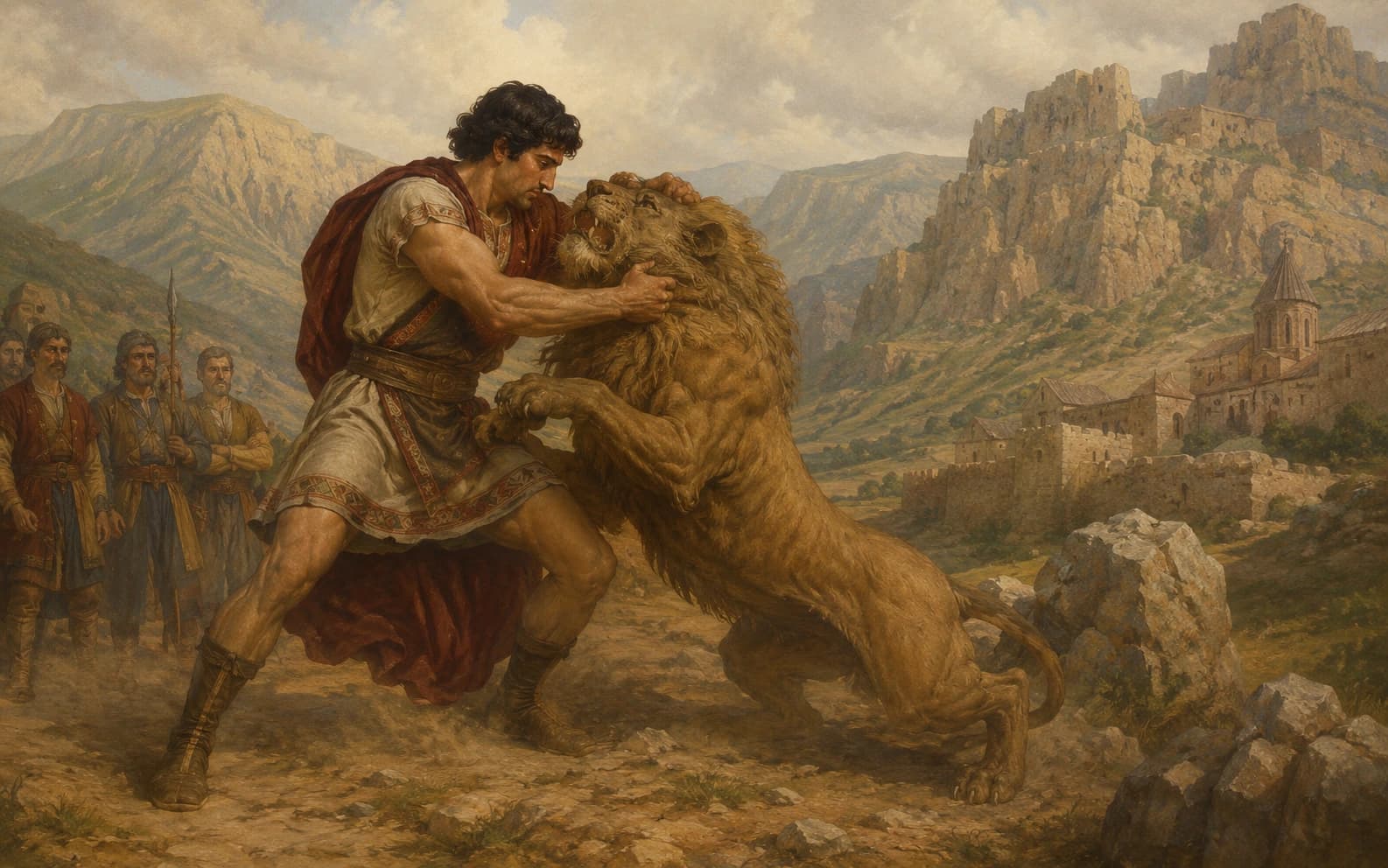 Illustration for David of Sassoun