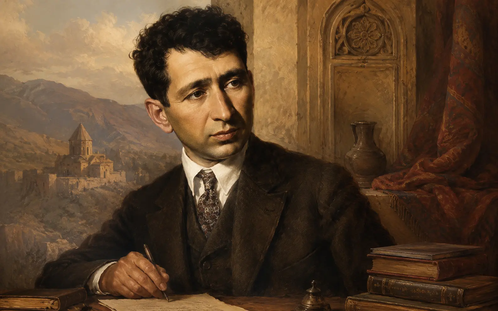 Illustration for Yeghishe Charents